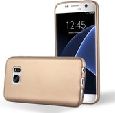 Cadorabo Hoesje voor Samsung Galaxy S7 in METALLIC ROSE GOUD - Beschermhoes gemaakt van flexibel TPU silicone Case Cover