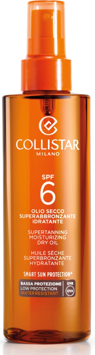 Goedkoopste Collistar Supertanning Dry Oil Zonnebrandolie SPF 6 - 200 ml