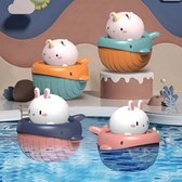 Badspeeltjes - Dierenbadspeelgoed - 2 stuks - Bad Speelgoed - Waterspeelgoed - Speelgoed - Drijvend konijnen badspeelgoed - Baby - Water speelgoed - Voor in Bad.