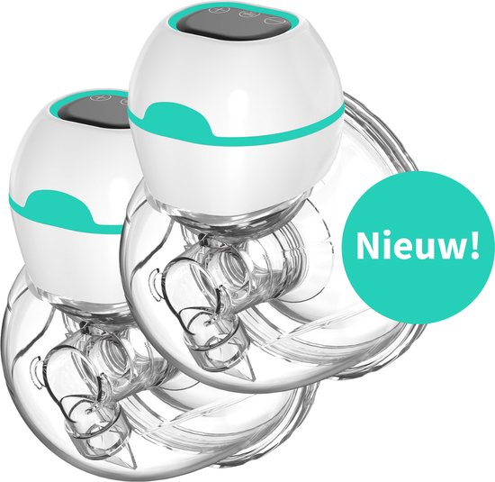 Belove Elektrische Borstkolf - Turquoise - V2