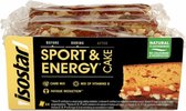 Isostar | Sport & Energy Cake | 8 x 4 x 44 gram | Peperkoek | Mix van koolhydraten & vitaminen