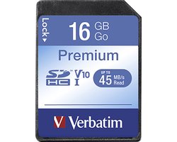 Verbatim SDXC UHS-1 geheugenkaart / 256GB