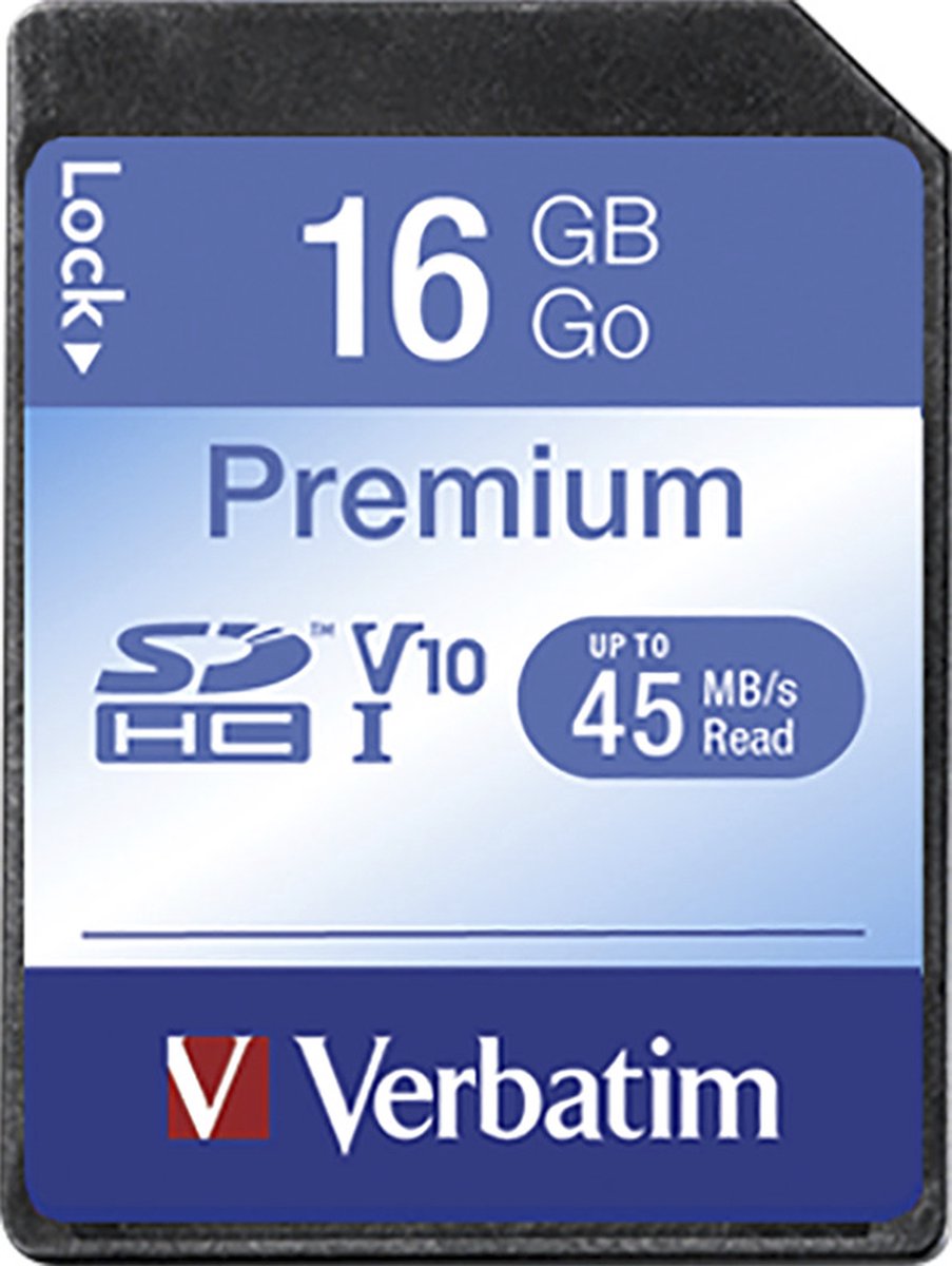 Verbatim SDXC UHS-1 geheugenkaart / 256GB