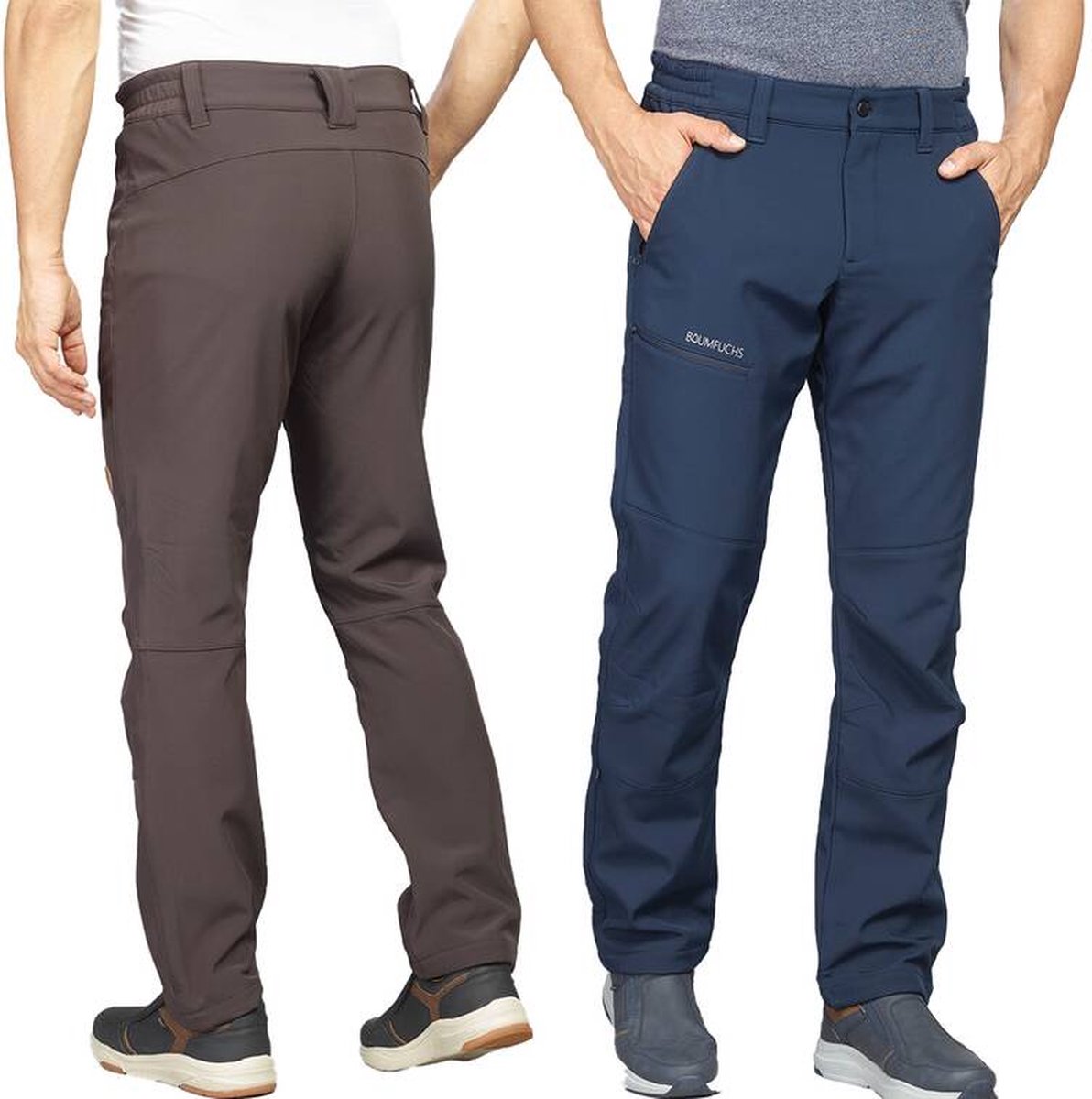 Baumfuchs Outdoorbroek met voering, kleur navy, maat 50