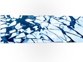 WallClassics - PVC Schuimplaat- Gebroken IJslandschap - 120x40 cm Foto op PVC Schuimplaat