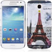 Cadorabo Case pour Samsung Galaxy S4 MINI avec PARIS - Impression TOUR EIFFEL - Hard Case Cover Housse de protection au design tendance