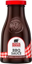 Block House Sauces Fine BBQ met Honing en Hickory Smoke 240 ml pot
