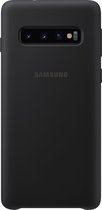 Samsung silicone cover - Samsung Galaxy S10 - Zwart