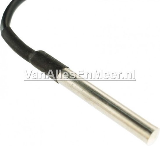 2pcs DS18B20 Waterproof Digital Temperature Sensor Probe NTC Thermistor Thermal