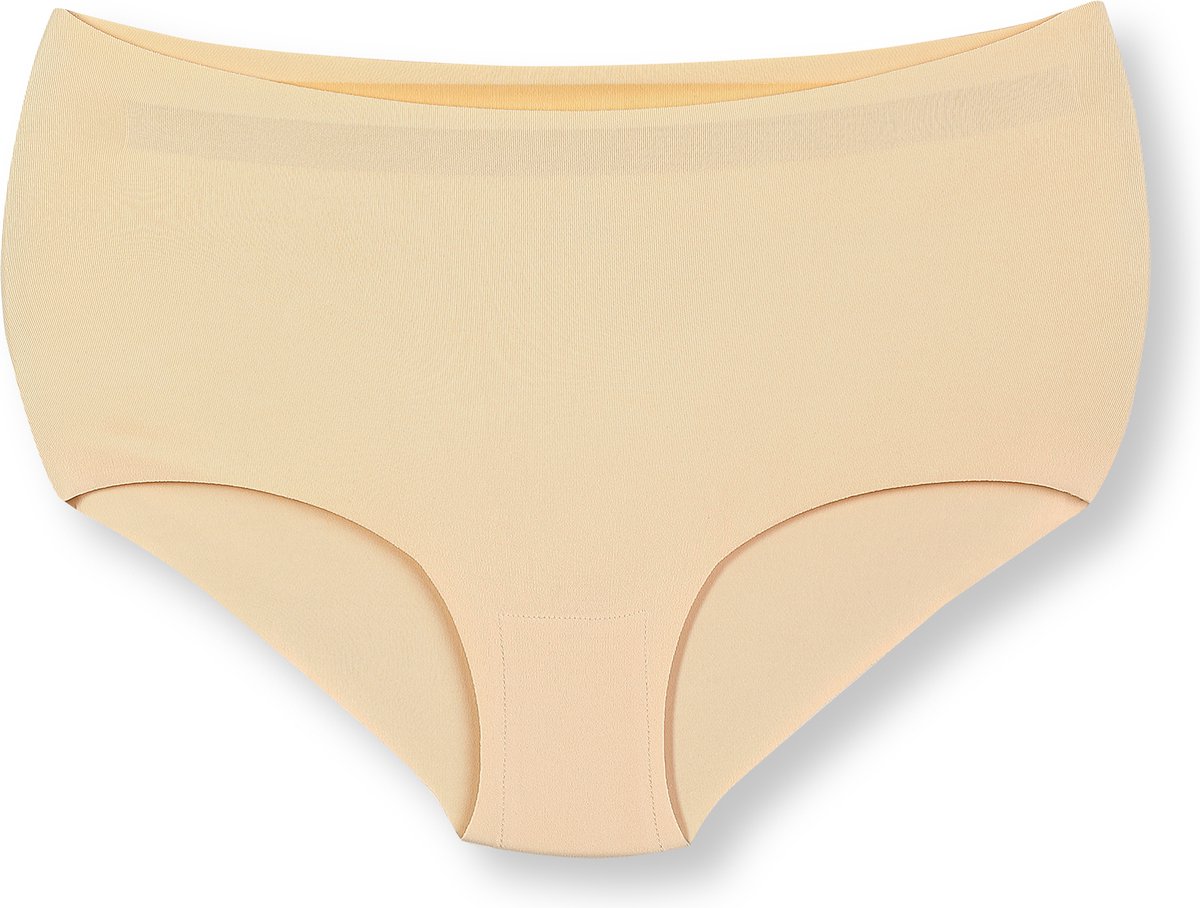 Marly MOON's - Naadloos Hoge Taille Slips - Onzichtbaar Dames Ondergoed - XL - Beige - 1 Stuk