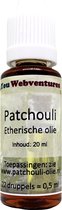 Pure etherische patchouli olie - 20 ml - essentiële etherische olie