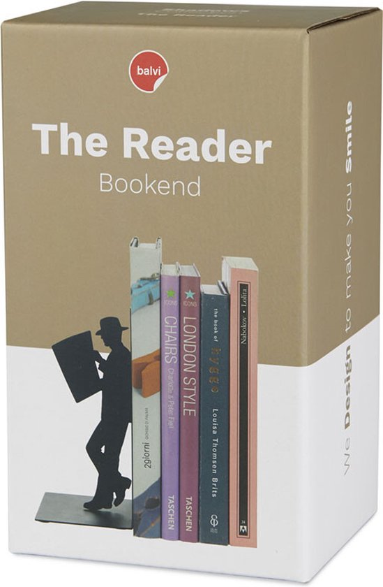 Balvi boekensteun man The reader