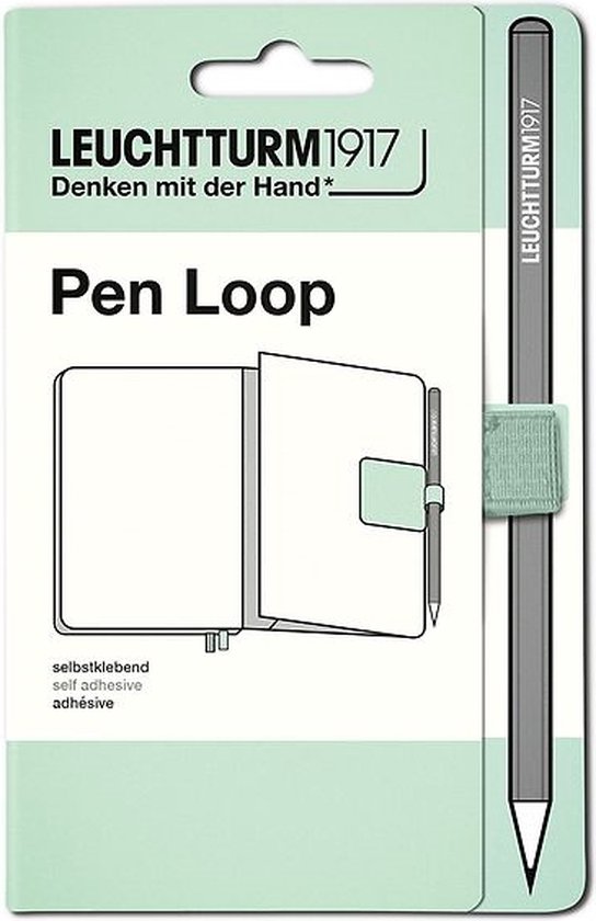 Leuchtturm1917 Pen loop Natural Colours Mint Green