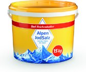 Bad Reichenhall Alpen gejodeerd zout - emmer van 15 kg