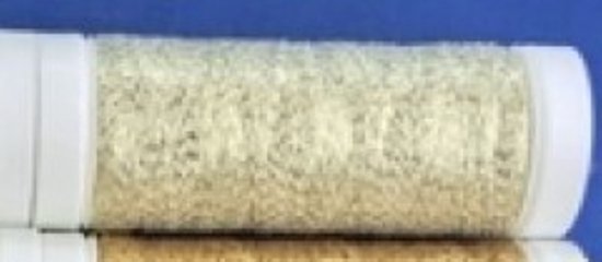 Klosje met witgouden borduurgaren, 100 meter.