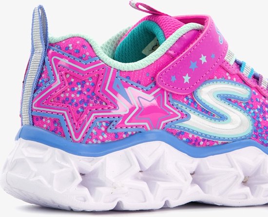 Skechers Galaxy Lights lichtjes sneakers - Roze - Maat 32 | bol.com