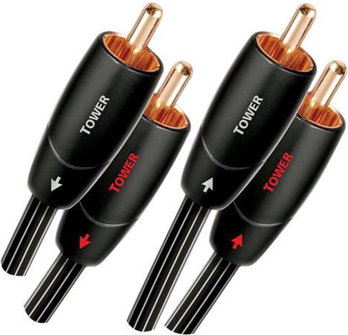 AudioQuest Tower RCA stereo interlink 5 meter