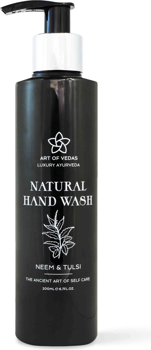 Art of Vedas - Natural Hand Wash - Neem & Tulsi - Ayurvedische - 100% Natural - Vegan