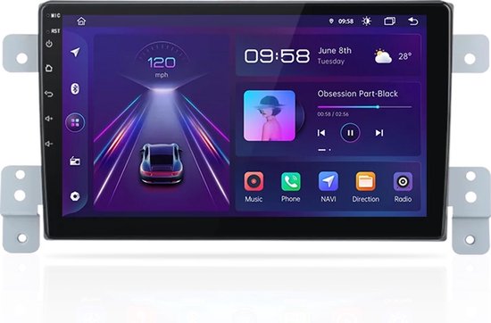 8core CarPlay Suzuki Grand Vitara 2005-2015 Android 11 navigatie en multimediasysteem 2+32GB