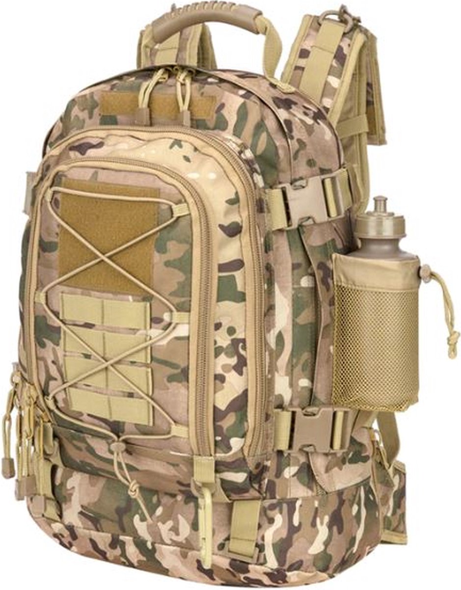 Backpack 50 liter - Rugzak – Waterdicht - Militaire - Ademend – Camouflage – Dames – Heren – Geschikt voor Laptop