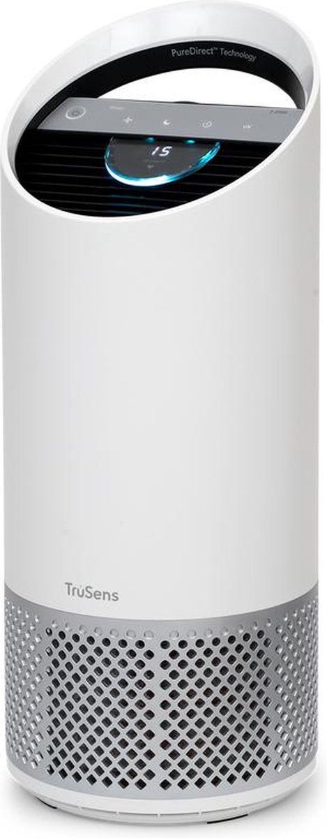 Leitz TruSen Air Balance - Krachtige Luchtreiniger - Air Purifier met vervangbaar HEPA 13 filter + koolstoffilter - Werkt tegen huisstofmijt, hooikoorts, allergie, stof, - 3 standen + slaapstand en automatische stand - Luchtkwaliteit indicator