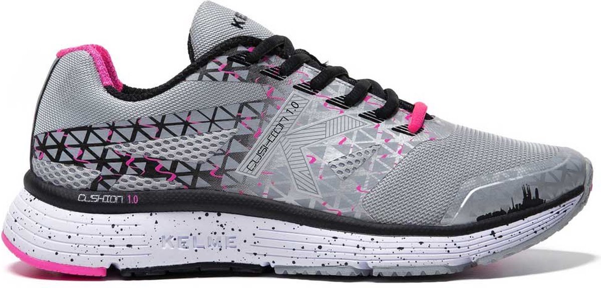 KELME Cushion Barcelona Hardloopschoenen - Silver Grey - Dames - EU 38