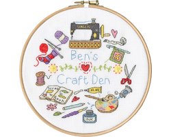 Bothy Threads Helen Smith My Craft Den borduurpakket incl. borduurring