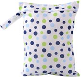 sac de rangement Dots 39 x 28 cm sac de rangement pour choses humides pour sac à langer bébé ou en déplacement sac à langer pochette à langer wetbag