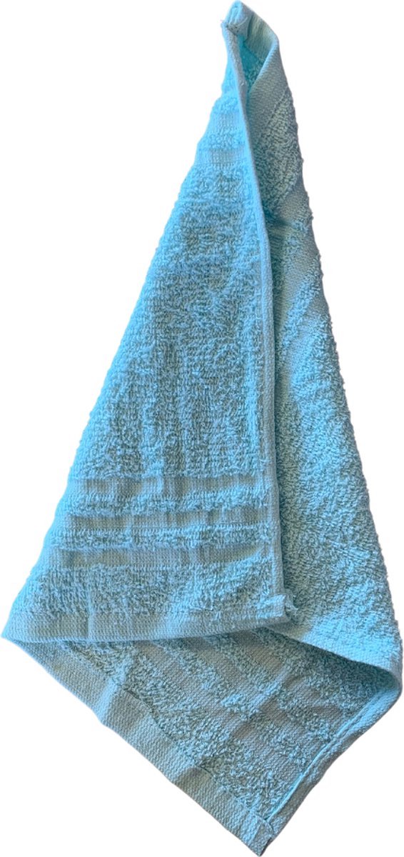 Goedkoopste Kreeft | Super zachte zeepdoek | Gastendoek | Licht blauw | Wasdoek | 30x30 | Professionele wasdoek | Huishoudelijk | Makkelijk in gebruik | Doek | Schoonmaakdoek