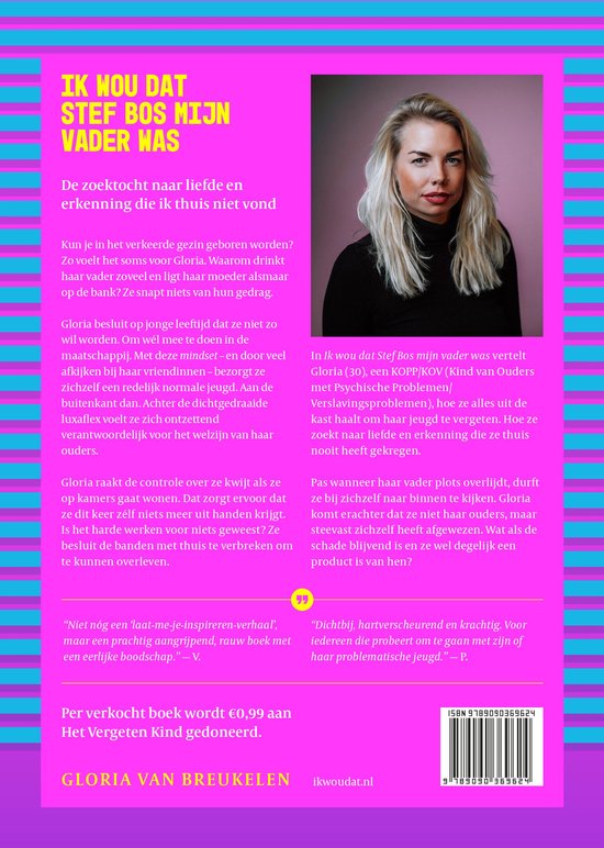 Ik wou dat Stef Bos mijn vader was - Gloria van Breukelen