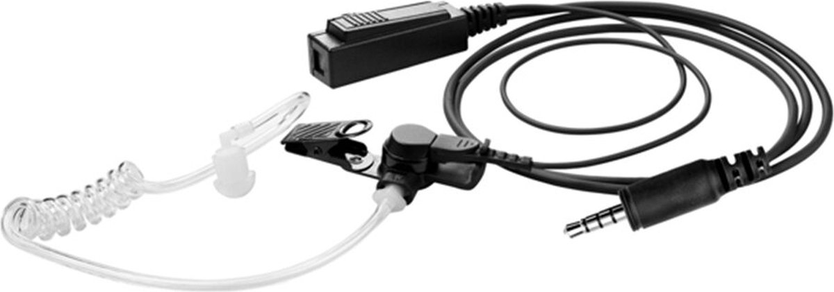 Kenwood KHS-48BL Security headset voor kenwood PKT23 portofoons