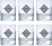 Durobor - Verres à Whisky - 12x - Série Disco - transparent - 290 ml