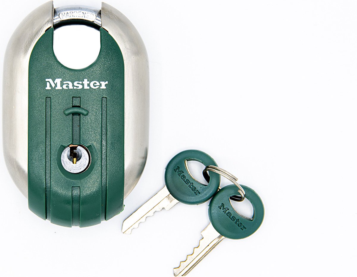 Master Lock Titanium Series™ Stainless Steel Padlock 185D, 1-15/16 inch wide