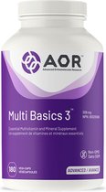 Multi Basics 3 multivitamine 180 capsules voordeelverpakking | AOR