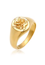Elli Women's Lady Ring 925 zilver 52 Goud 32020172