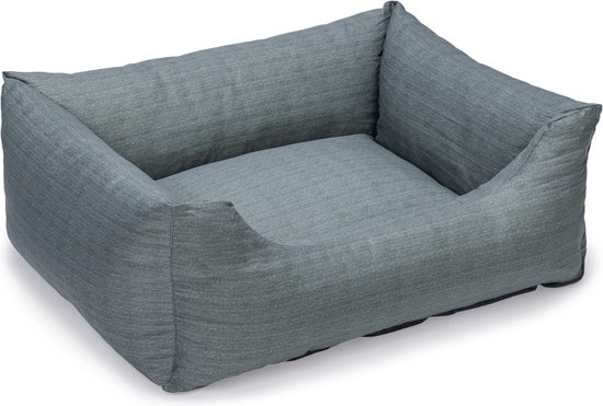 Karlie Charly Dog Bed, Dark Grey, 80 x 70 x 25 cm