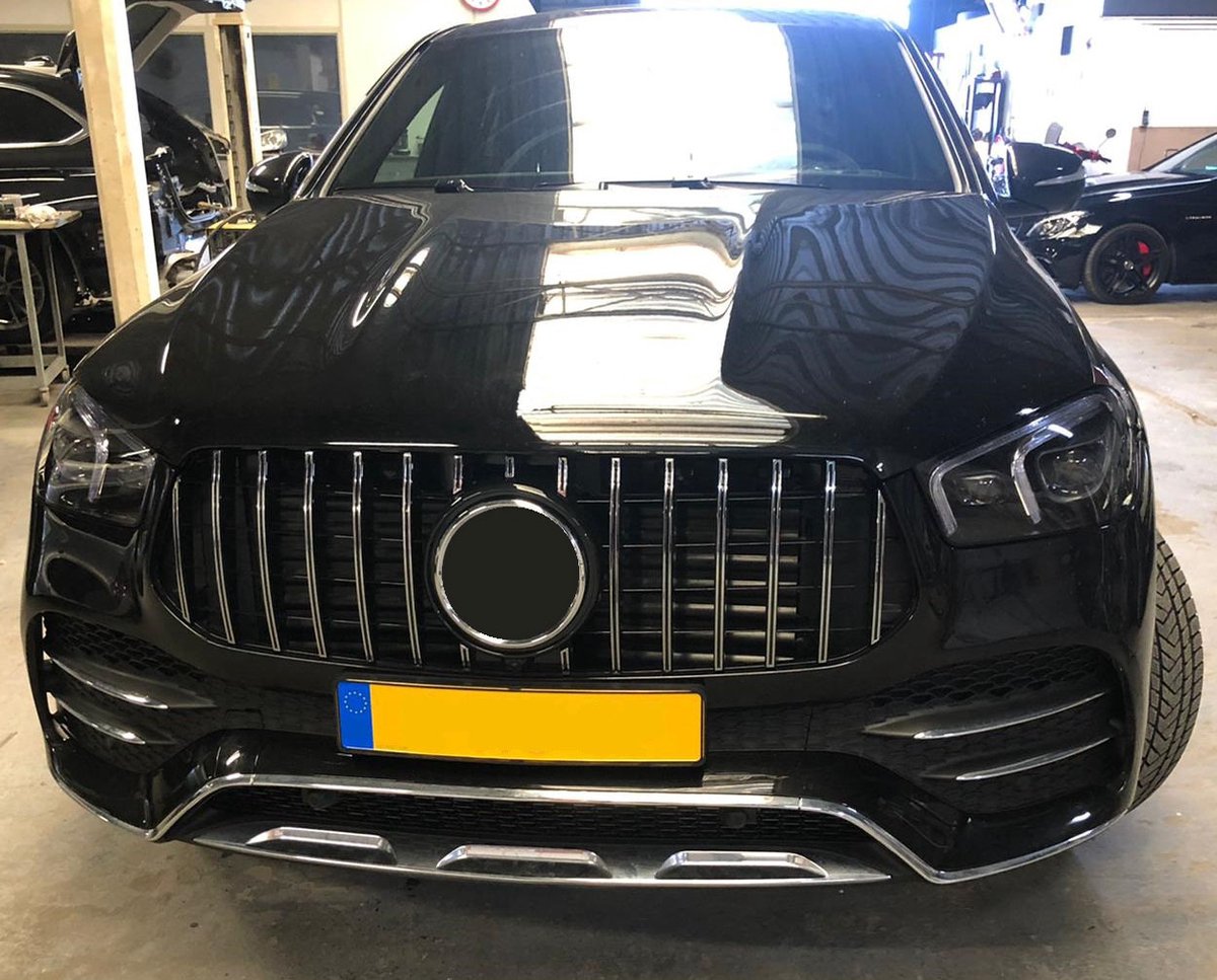grill compatibel met mercedes-benz gle w167 suv / gle coupe c167 chrome 2019+