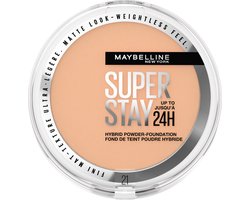 Maybelline New York - SuperStay 24H Hybrid Powder Foundation - 21 - Langhoudende Poeder Foundation