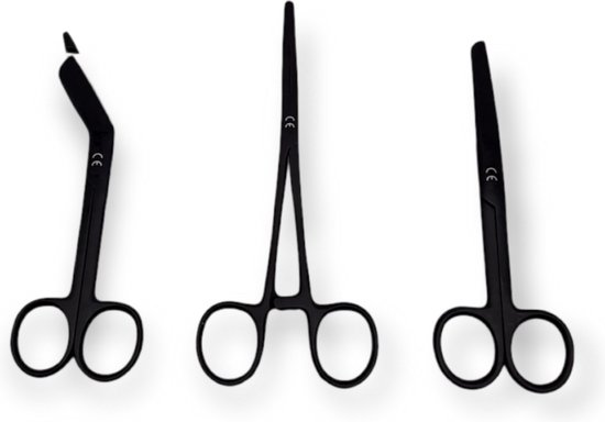 Paire De Ciseaux Infirmiers, Environ 13 Cm, Différents Motifs Sur