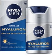 NIVEA MEN Anti-Age - Gezichtscrème - Normale en rijpe huid - SPF 15 - Met hyaluronzuur - 50 ml