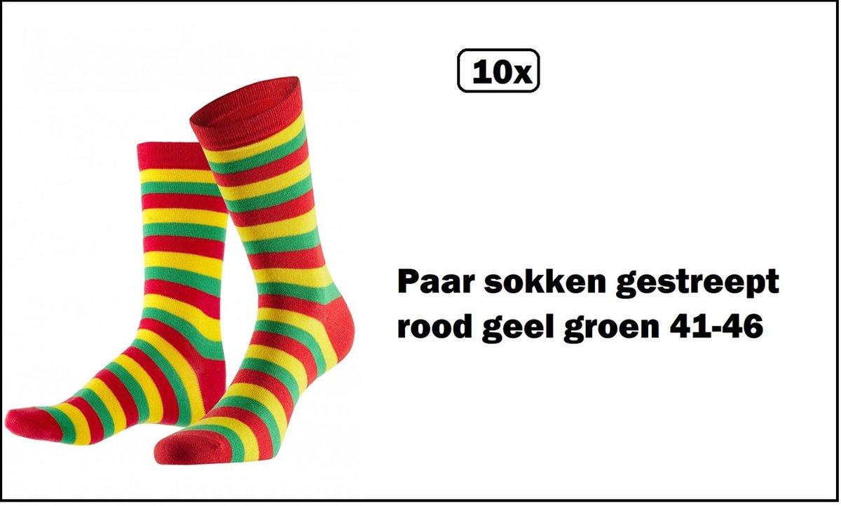 Ensemble Chaussettes Et Gants Rayés Arc-en-ciel - Bas Au-dessus Du Genou Et Mitaines Sans Doigts - Fête, Noël, Cosplay
