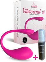 Lustify Vibrerend Ei 3.0 - Met App - Vibrators Voor Vrouwen - Sex Toys voor Vrouwen - Sex Toys voor Koppels