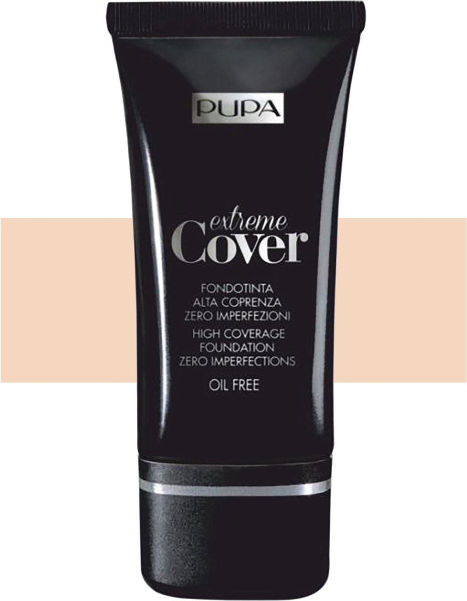 Goedkoopste Pupa Extreme Cover Foundation - 010 Alabaster