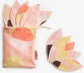 ImseVimse Labia - 10 pièces - avec sac à linge - cerceau rose