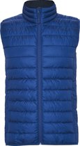 Electric Blue gewatteerde bodywarmer met polyester dons model Oslo merk Roly maat L