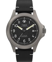 Timex Expedition North Automatic Automatic TW2V54000 Horloge - Leer - Zwart - Ø 41 mm