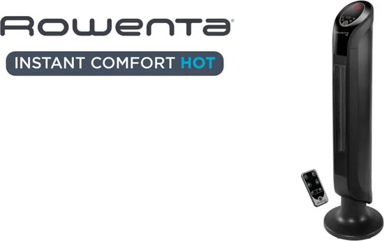 Rowenta Instant Comfort Aqua Gris 2400 W Chauffage de ventilateur  électrique | bol