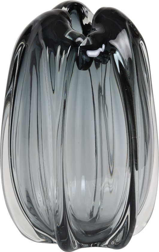 Light&living Vase Ø21x30 cm MURELA verre gris