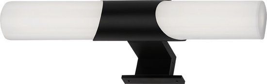 BRILONER - LED Spiegellamp Badkamerlamp IP44 12W zwart 32cm