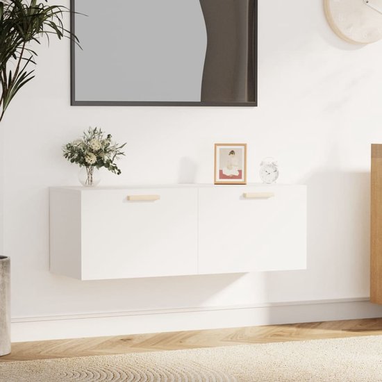 vidaXL Tv-meubel 120x34x37 cm spaanplaat sonoma eikenkleurig